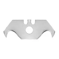 Proline Asmeņi āķveida 61mm no SK5 tērauda 5gbEnglish: 61mm hooked blades made of SK5 steel, 5 pieces