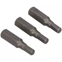 Draumet Uzgalis 1/4 25mm hex. 4mm, 3pcs Pro