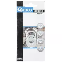 Geko Reduction of circular saw blades from 25.4 to 22.2/20/16/12.7mm