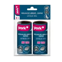 York Dust roller refills, 2 pieces.