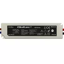 Qoltec LED Driver IP67 60W | 12V | 5A | Waterproof | White