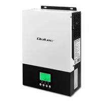 Qoltec Hybrid Solar Inverter Off-Grid 3kVA | 2.4kW | 80A | MPPT | AGM/GEL | Sine Wave