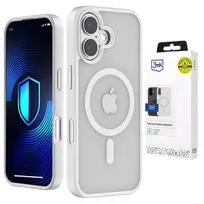 3mk Protection 3mk Smoke MagCase phone case with MagSafe support for iPhone 17 white