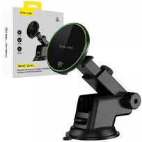Blavec Car holder BHC-04A Qi2.2 25W magnetic with induction charging for windshield (BHC04A-MWIB) black