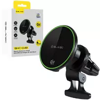 Blavec BHC-04B Qi2.2 25W Magnetic Car Holder with Induction Charging for Air Vent (BHC04B-MAVIB), Black