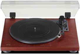 Teac TN-180BT-A3 Belt-drive turntable, Black, Cherry (wood) Semi-Automatic