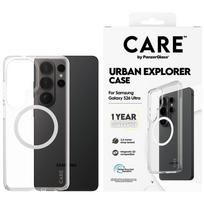 PanzerGlass CARE Case by Urban Explorer Transparent w. White Qi for Samsung Galaxy S26 Ultra transparent