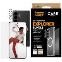 PanzerGlass CARE 3-in-1 Protective Kit for Samsung Galaxy S26+: Case + Glass Screen Protector + Lens Shield