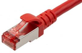 Brackton Kabelis Patch SF/UTP 0.5m CAT 6a Red