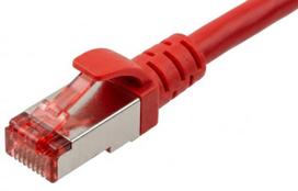 Brackton Cable Patch SF/UTP 1m CAT 6a Red