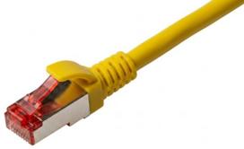 Brackton Kabelis Patch SF/UTP 1.5m CAT 6a YellowPatch Cable SF/UTP 1.5m CAT 6a Yellow