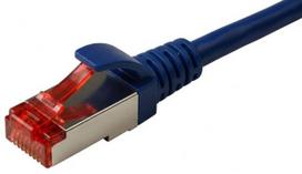 Brackton Kabelis Patch SF/UTP 2m CAT 6a Blue