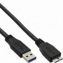 Brackton USB Type-A to MicroUSB HDD 3.0 Cable, 3m