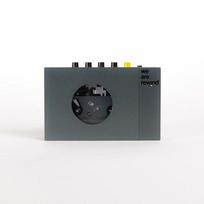 WE ARE REWIND Portable cassette player, 1 deck, grey