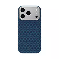 Benks Magnetic Armor Air Armor Grid Kevlar phone case for iPhone 17 Pro blue