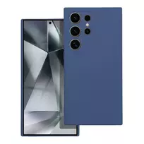 OEM Blue silicone phone case for Samsung Galaxy S24 Ultra (S928)