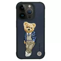 Inne Zuck Bear London Classic Westminster Ace phone case for iPhone 15 Pro multicolor