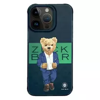 Inne Zuck Bear French Riviera phone case for iPhone 15 Pro Max multicolor