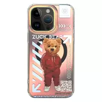 Inne Zuck Bear ZUCK BEAR NEW YORK NEVER SLEEPS MAG phone case with MagSafe support for iPhone 15 Pro Max multicolor