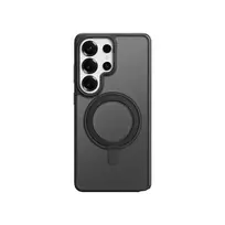 Rock Rotating Stand Soft Touch Series phone case with stand for Samsung Galaxy S26 Ultra (S948), black