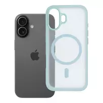 OEM Flexline Mag phone case with MagSafe support for iPhone 17 green