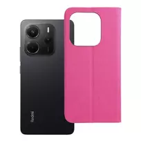 OEM SENSITIVE Book case for XIAOMI Redmi Note 14 4G (GLOBAL - 164.84mm x 78.15mm x 8.16mm), light pink