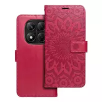 OEM MEZZO Book case for XIAOMI Redmi Note 14 PRO 5G / 14 PRO PLUS 5G, mandala, magenta