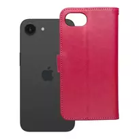 OEM MEZZO book-style phone case for iPhone 16e, pink