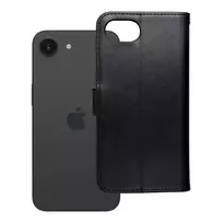 OEM MEZZO teddy bear book-style phone case for iPhone 16e black (teddy bear)