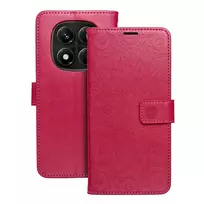 OEM MEZZO Book case for XIAOMI Redmi Note 14 PRO 4G, mandala, magenta