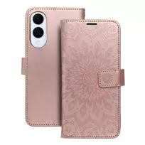 OEM MEZZO mandala pattern phone case for Samsung Galaxy S25 Edge (S937) pink