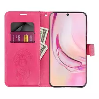 OEM MEZZO dreamcatcher book-style phone case for Samsung Galaxy A06 4G (A065), pink