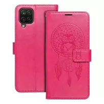 OEM MEZZO dreamcatcher book-style phone case for Samsung Galaxy A12 (A125) | M12 (M127) purple