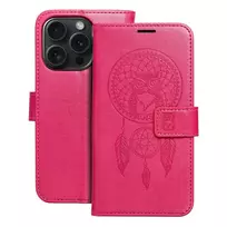 OEM MEZZO book-style phone case for iPhone 15 Pro, pink