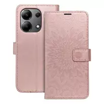 OEM MEZZO Book case for XIAOMI Redmi Note 13 4G, mandala, rose gold