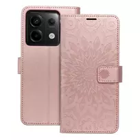 OEM MEZZO Book case for XIAOMI Redmi Note 13 Pro 5G, mandala, rose gold