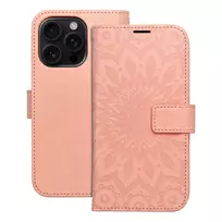 OEM MEZZO mandala pattern phone case for iPhone 16 Pro, orange