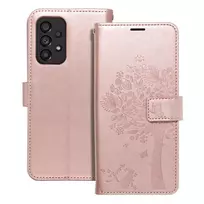 OEM MEZZO tree book-style phone case for Samsung Galaxy A53 5G (A536), gold