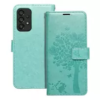 OEM MEZZO tree book-style phone case for Samsung Galaxy A53 5G (A536), green
