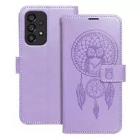 OEM MEZZO dreamcatcher book-style phone case for Samsung Galaxy A53 5G (A536), purple
