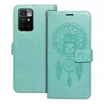 OEM MEZZO Book case for XIAOMI Redmi 10 / 10 2022 dreamcatcher green