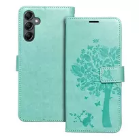 OEM MEZZO tree book-style phone case for Samsung Galaxy A14 4G (A145) | A14 5G (A146) green