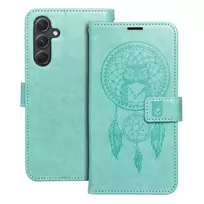 OEM MEZZO dreamcatcher book-type phone case for Samsung Galaxy A54 5G (A546) green