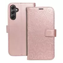 OEM MEZZO mandala book-style phone case for Samsung Galaxy A34 (A346), pink gold