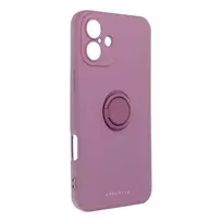 Roar Amber Case phone case for iPhone 16 Plus purple