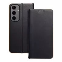 OEM LUNA Book book-style phone case for Samsung Galaxy S24 FE (S721), black