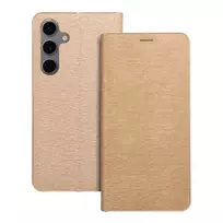 OEM LUNA book-style phone case for Samsung Galaxy S24 FE (S721), gold
