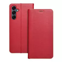 OEM LUNA book-style phone case for Samsung Galaxy A16 5G (A166), red