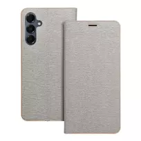 OEM LUNA book-style phone case for Samsung Galaxy A16 5G (A166), silver
