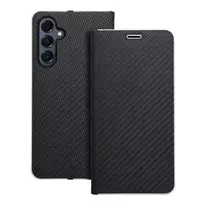 OEM LUNA Book Carbon book type phone case for Samsung Galaxy A16 5G (A166) black